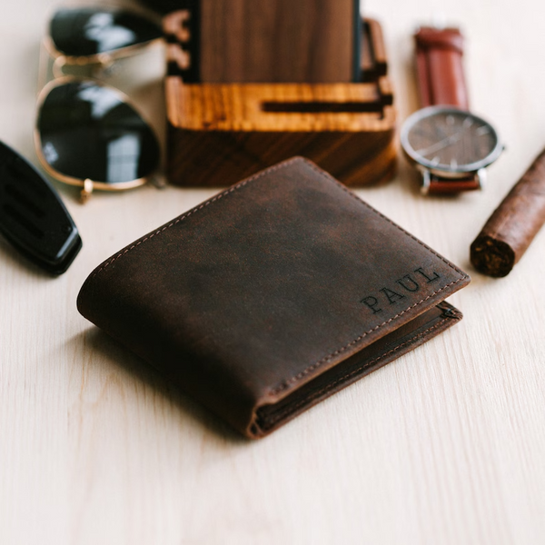 Personalised Leather Wallet - Best Christmas Gift