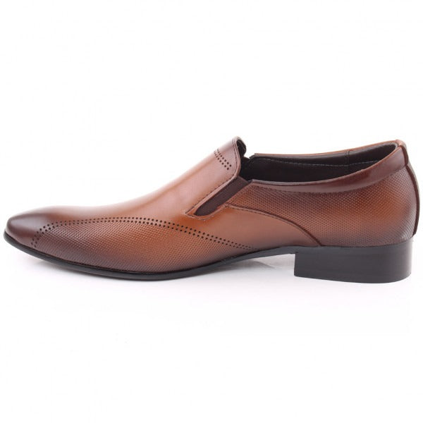 Men "EMIL" Almond Toe FormalL Slip On Shoes