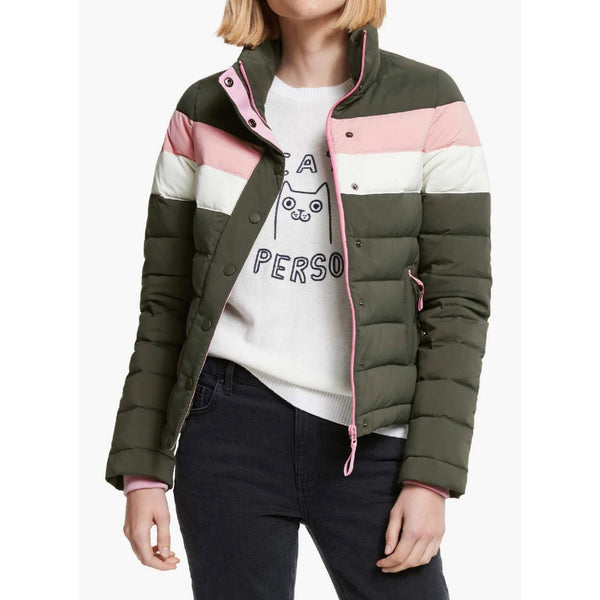 Women's 70s Quilted Puffer Jacket - Green