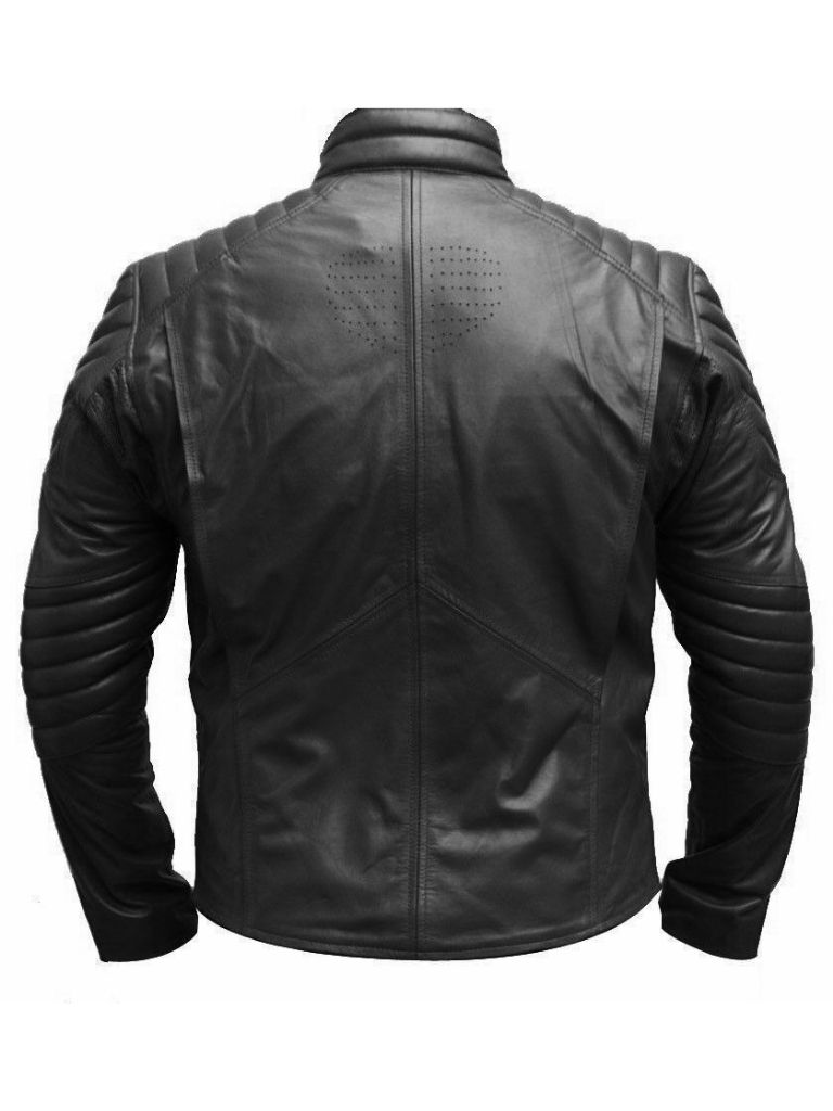 Man of Steel Black Synthetic Leather Jacket