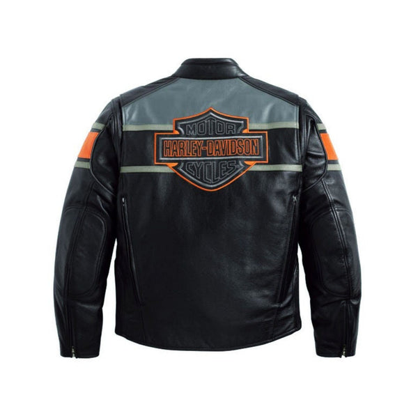 Harley Davidson Classic Leather Biker Jacket