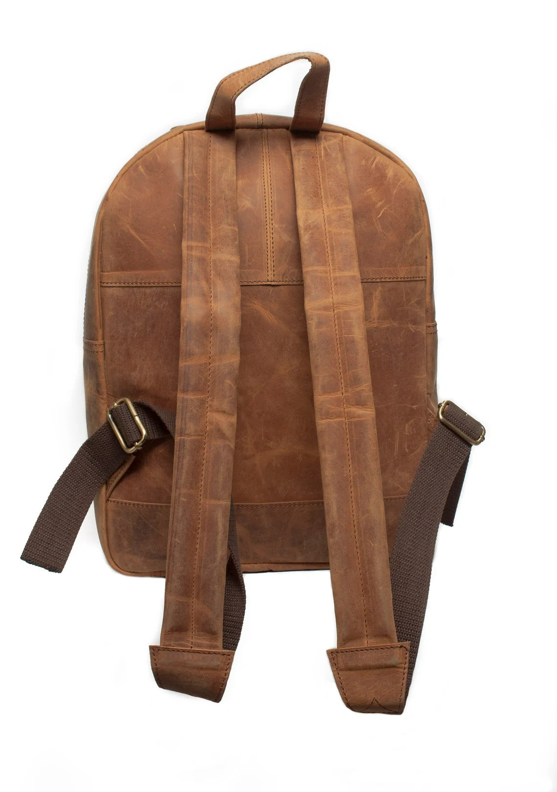 Vintage Leather Backpack Unisex
