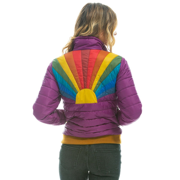 Women's Vintage Rainbow Sunburst Jacket