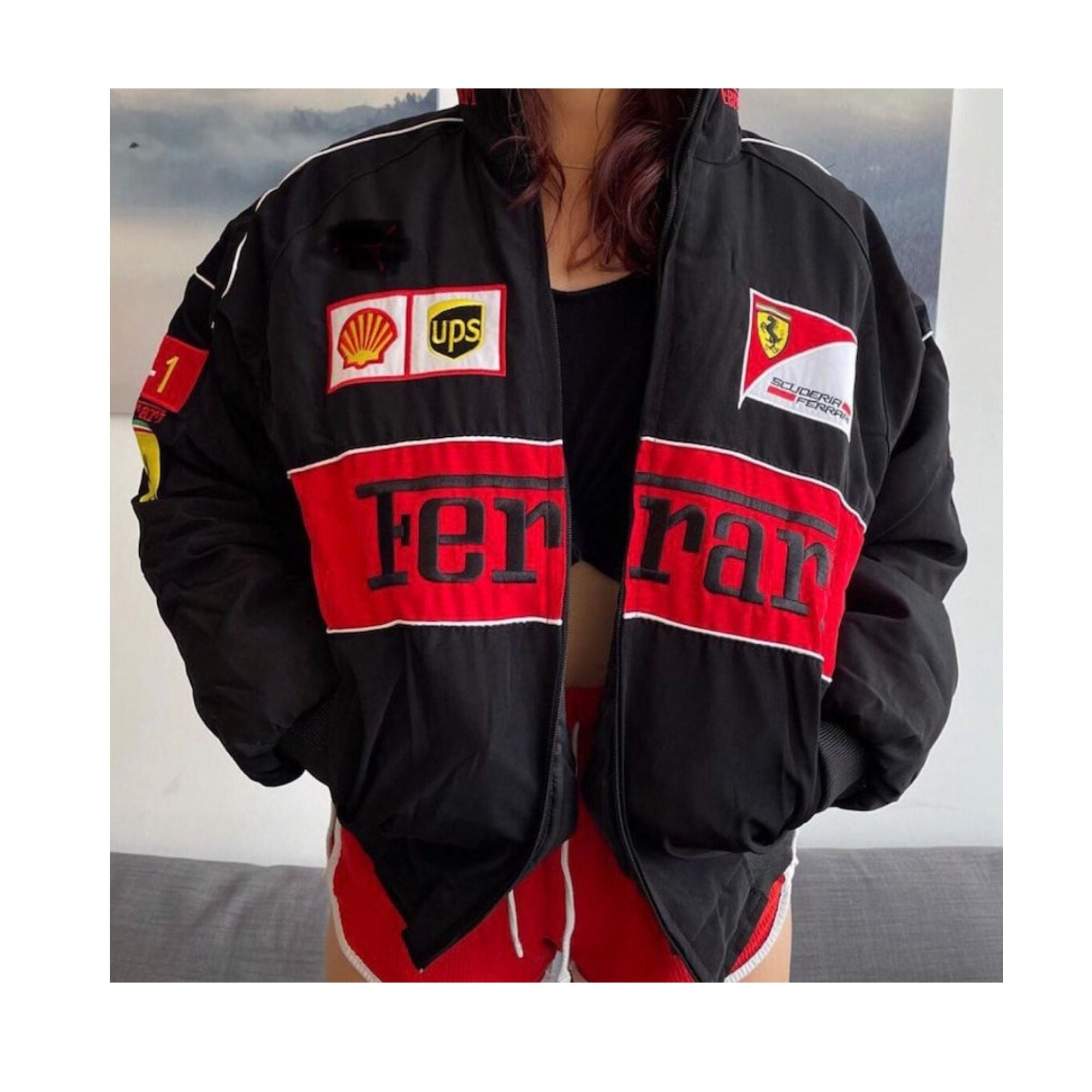 Ferrari Jacket XL – Thrift On Store