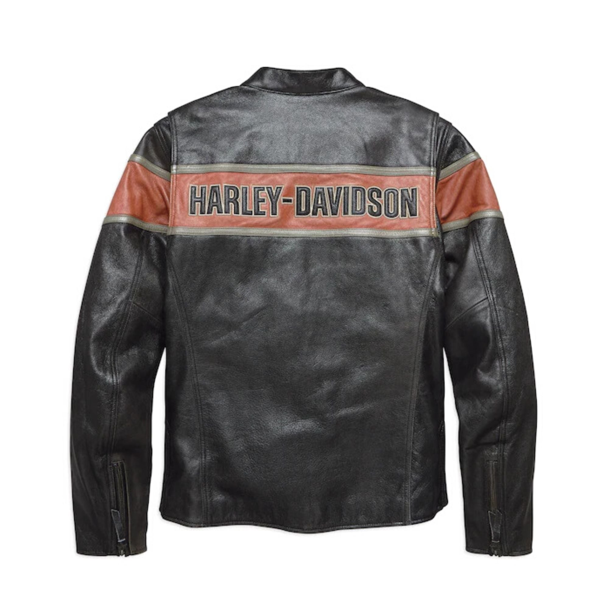 Men's HD Victory Lane Genuine Leather Jacket